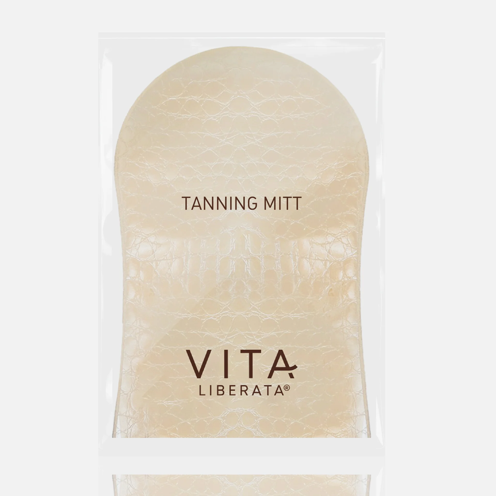 GOLD EMBOSSED TANNING MITT - Image 3
