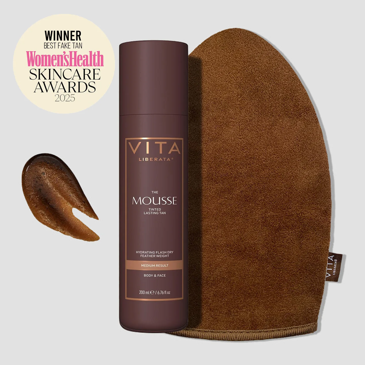 THE MOUSSE MEDIUM & MITT SET